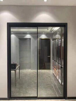 云蜗智能静音磁悬浮自动门平移门商铺家用门感应玻璃门自动门定做